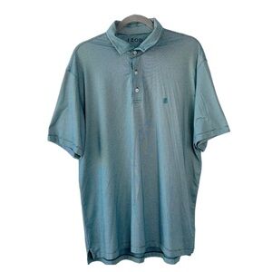 IZOD Men’s Polo Striped Short Sleeve Shirt | Size Large
